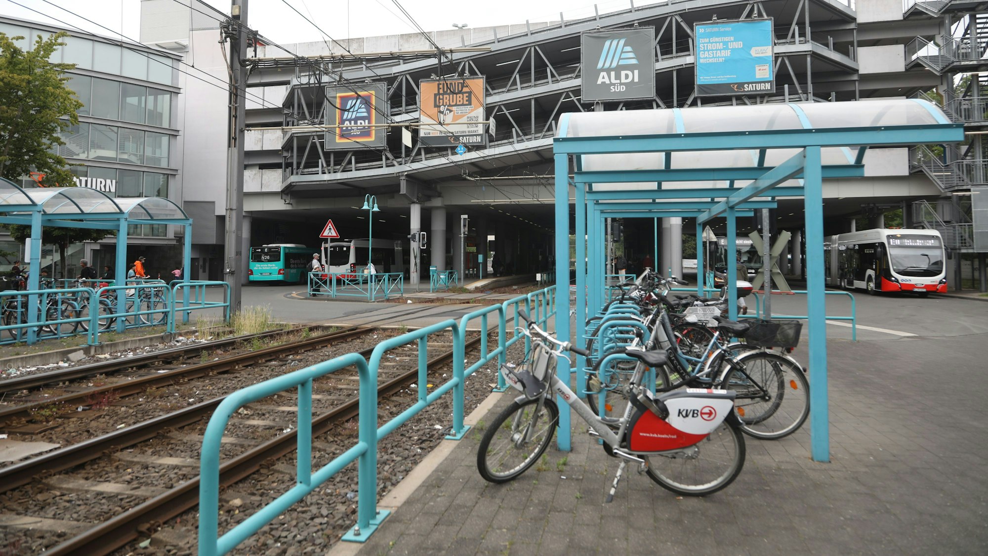 Die KVB-Station Porz Markt (Archivfoto)