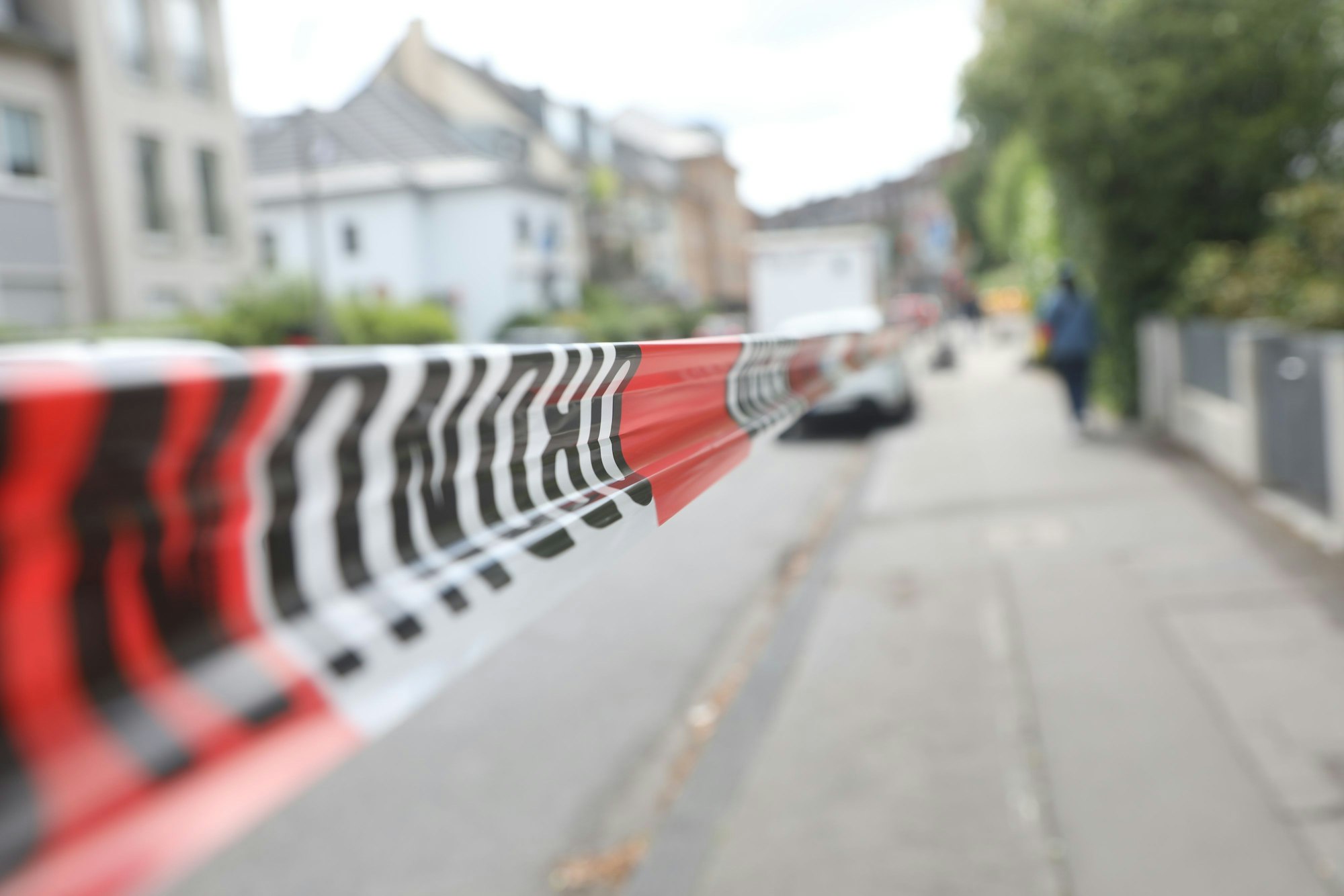 Der Fundort der Weltkriegsbombe in Lindenthal am Lindenhof.
