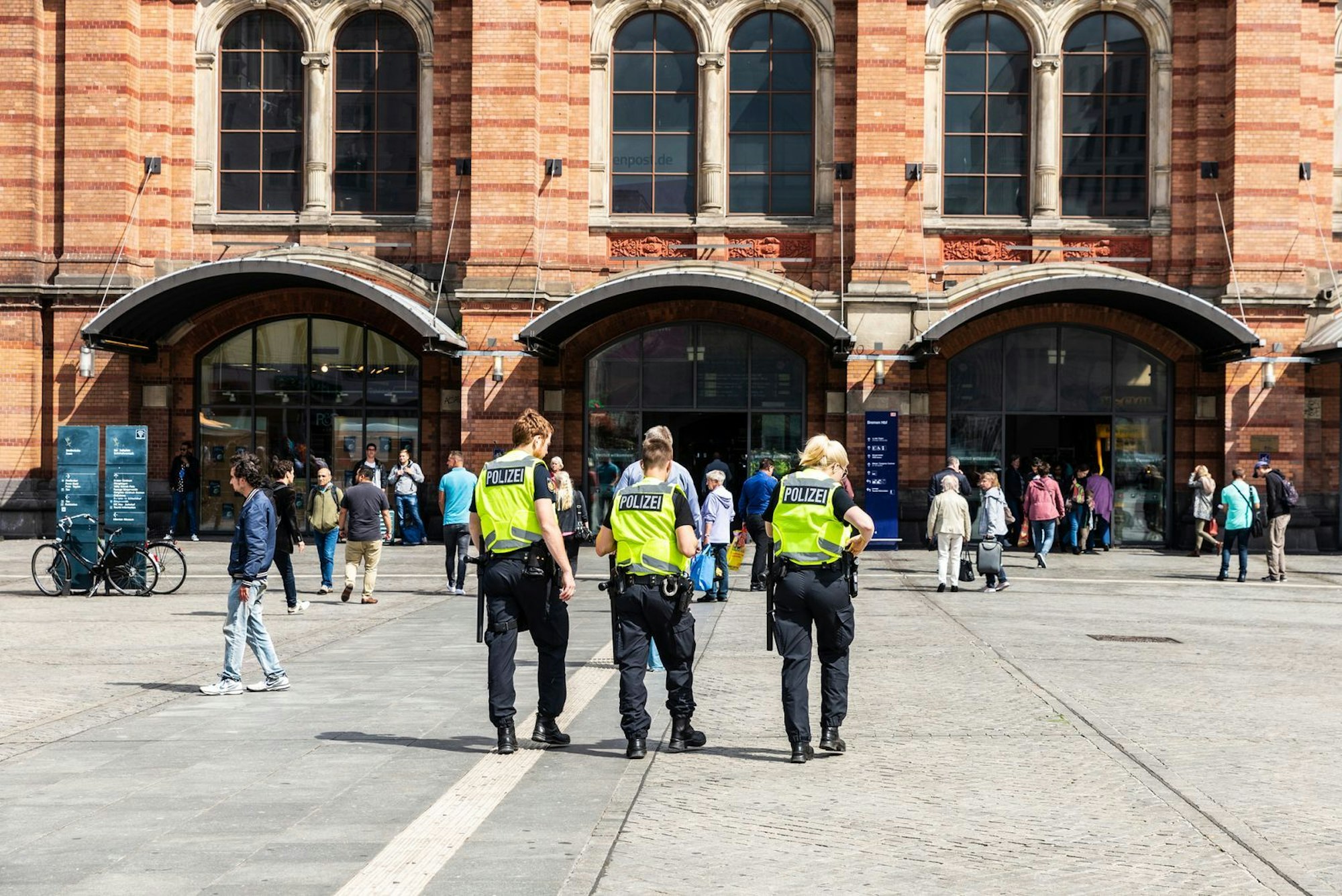 In der Gegend um den Bremer Hauptbahnhof halten sich besonders viele Gang-Mitglieder auf. (Bild: iStock / J2R)