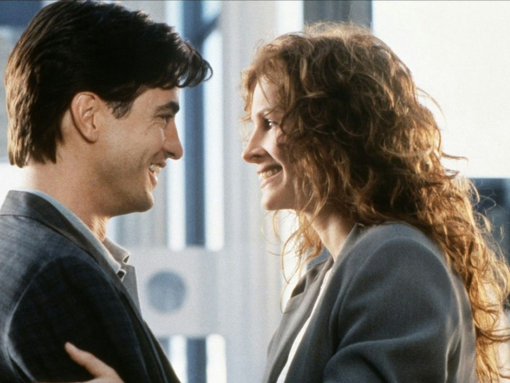 Wird man sie wieder als beste Freunde vor der Kamera sehen? Dermot Mulroney und Julia Roberts spielten in „Die Hochzeit meines besten Freundes“ die Hauptrollen. (Bild: Columbia TriStar Pictures)