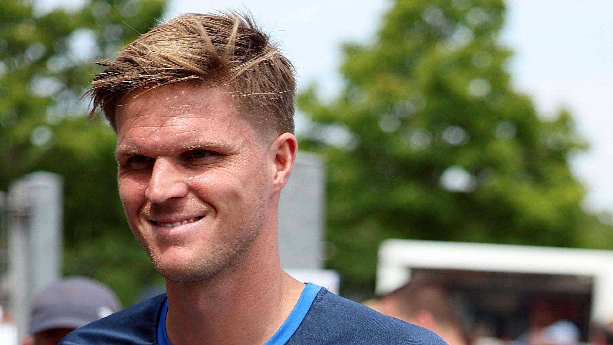 Marius Bülter bei einem Training der TSG Hoffenheim.