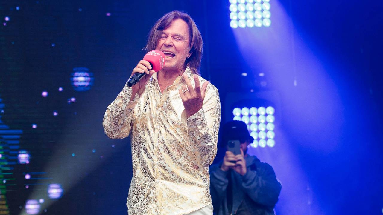 Sänger Jürgen Drews tritt bei der Sommerparty Schlager Radio «SchlagerHammer» in der Orangerie auf.