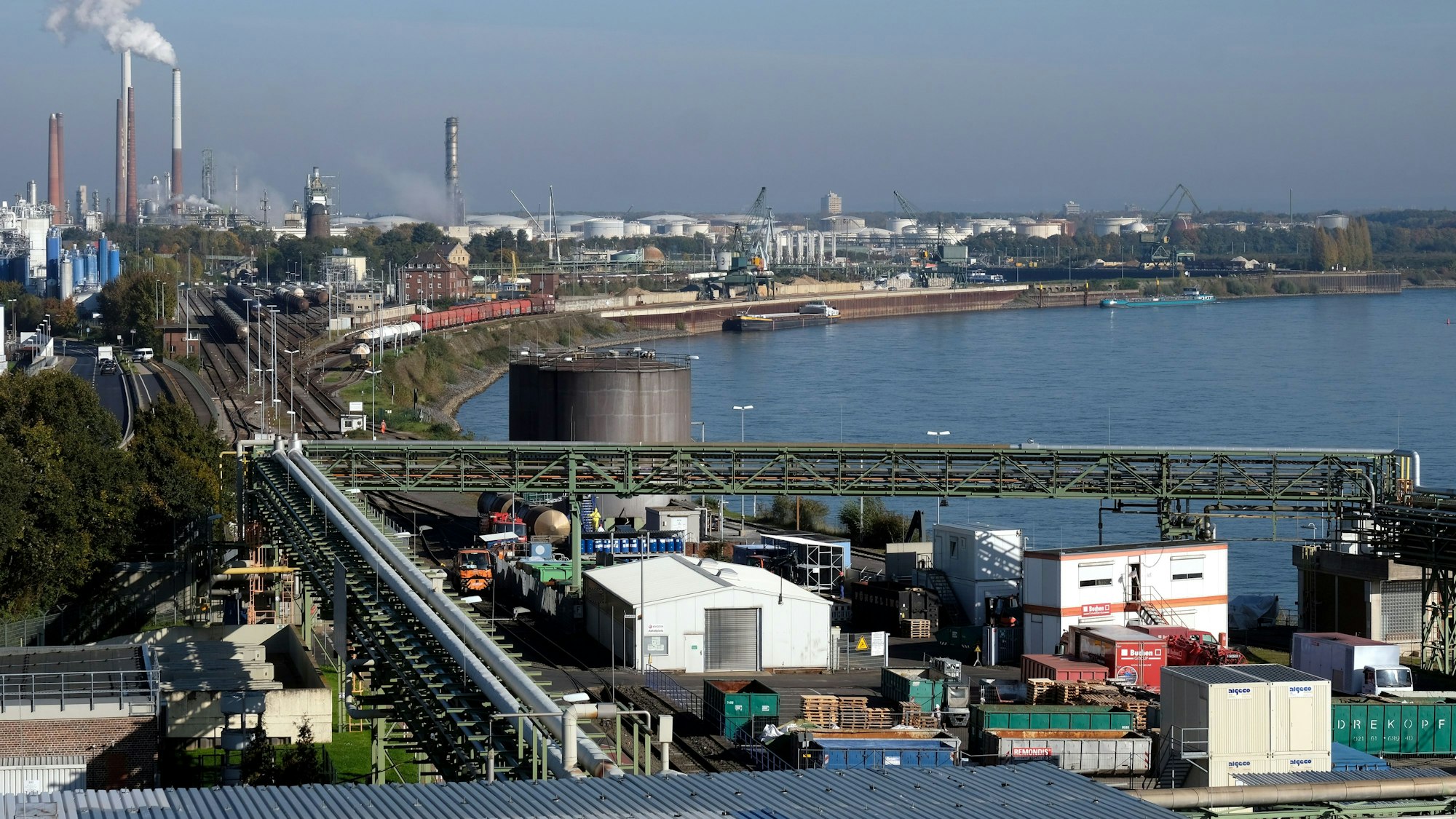 Der Godorfer Hafen