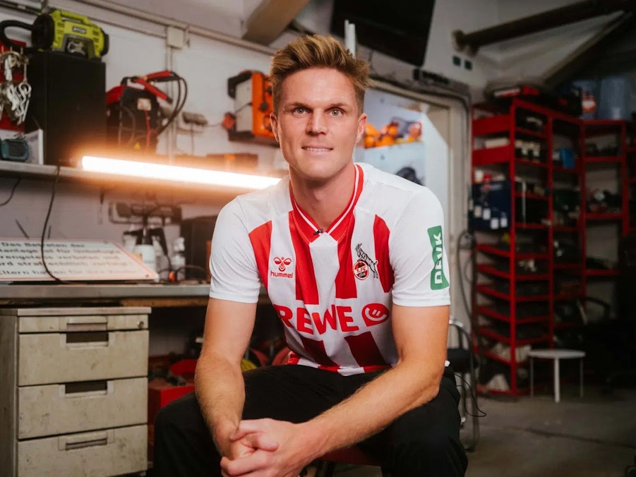Marius Bülter im Trikot des 1. FC Köln.