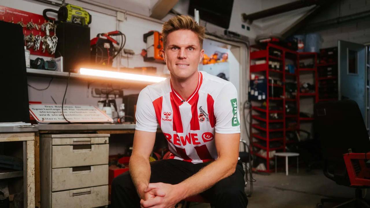 Marius Bülter im Trikot des 1. FC Köln.