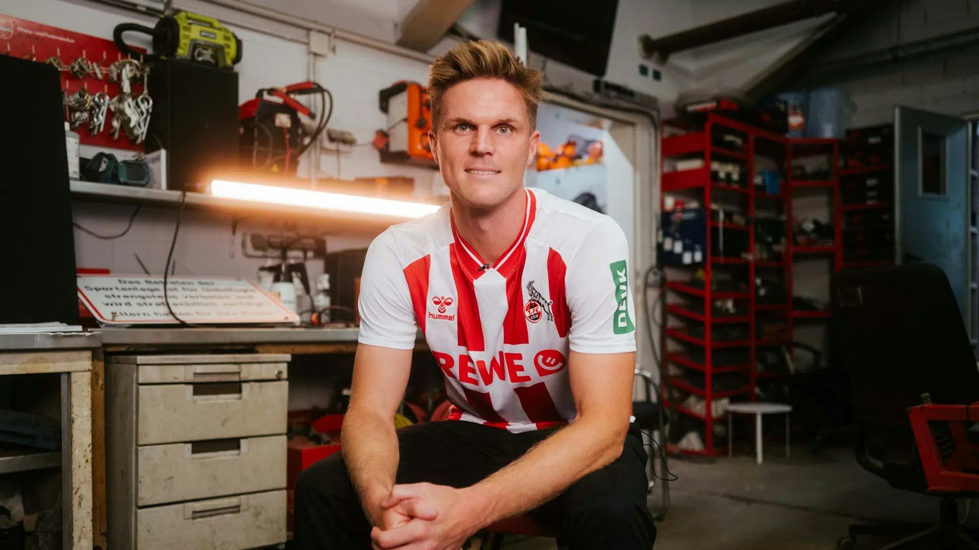 Marius Bülter im Trikot des 1. FC Köln.