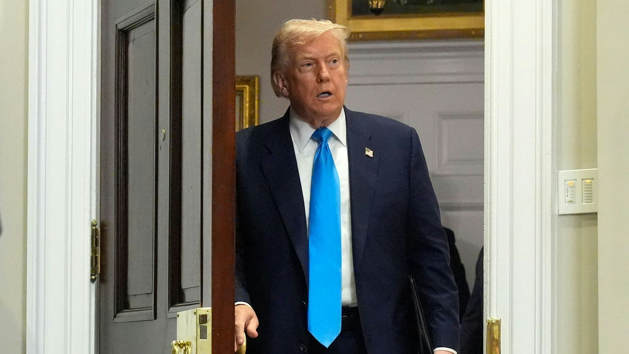 US-Präsident Donald Trump hat auf die provokanten Worte von Ex-Kremlchef Dmitri Medwedew reagiert. (Archivbild)