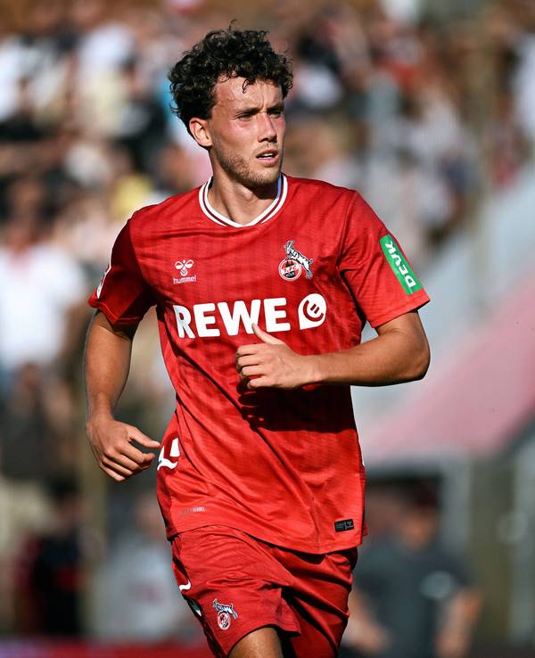 Luca Waldschmidt im Test gegen Fortuna Köln.