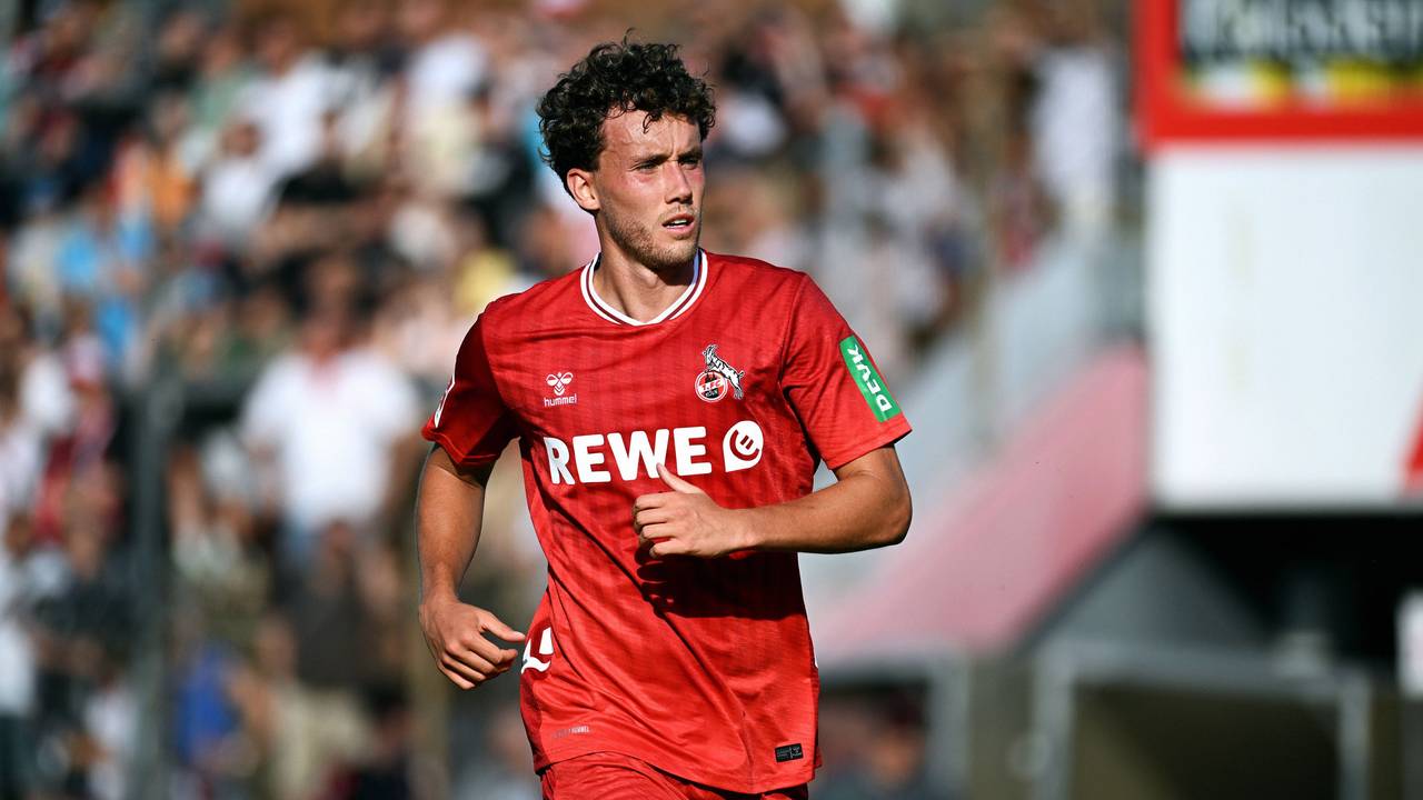 Luca Waldschmidt im Test gegen Fortuna Köln.