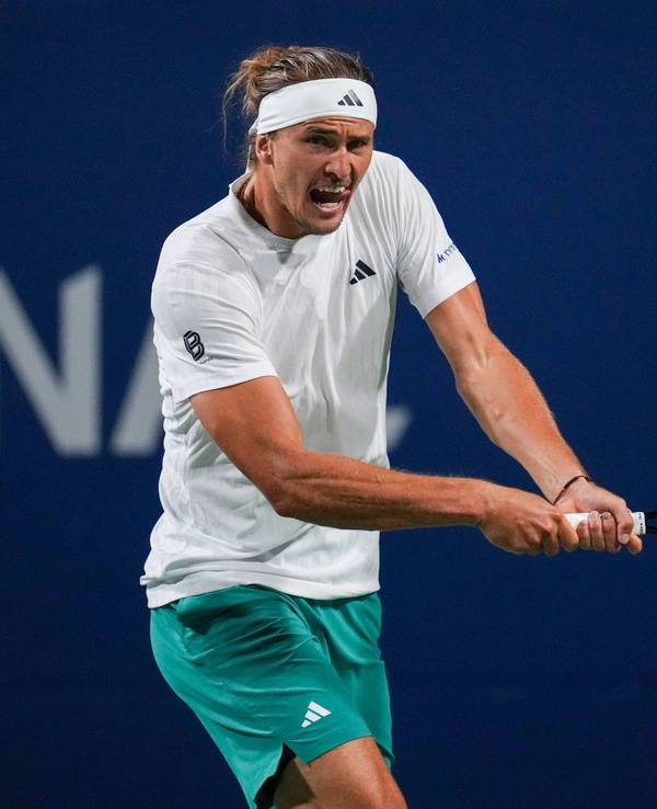 Alexander Zverev beim ATP-Turnier in Toronto.