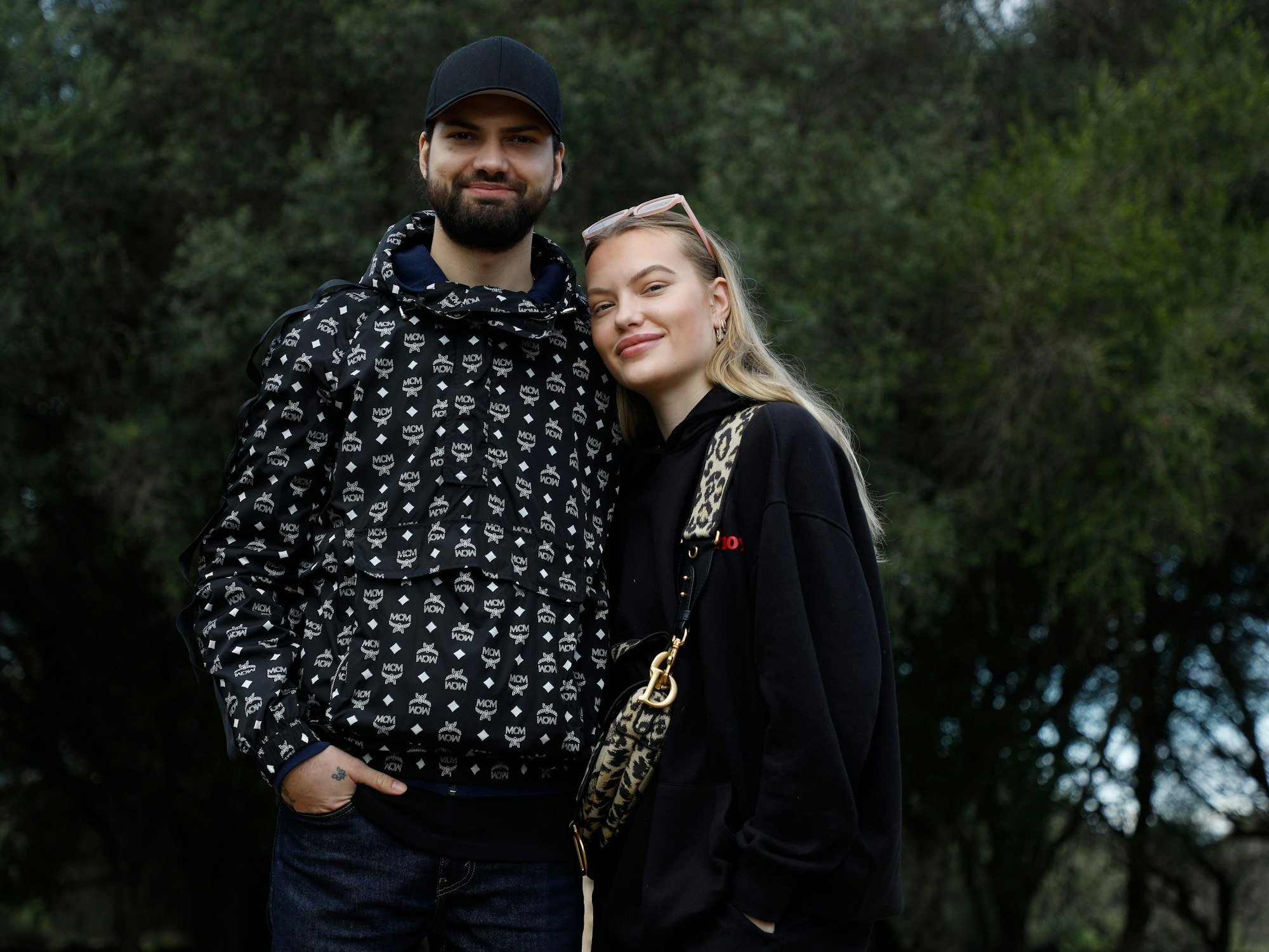 Die Geschwister Jimi Blue Ochsenknecht und Cheyenne Ochsenknecht halten zusammen.