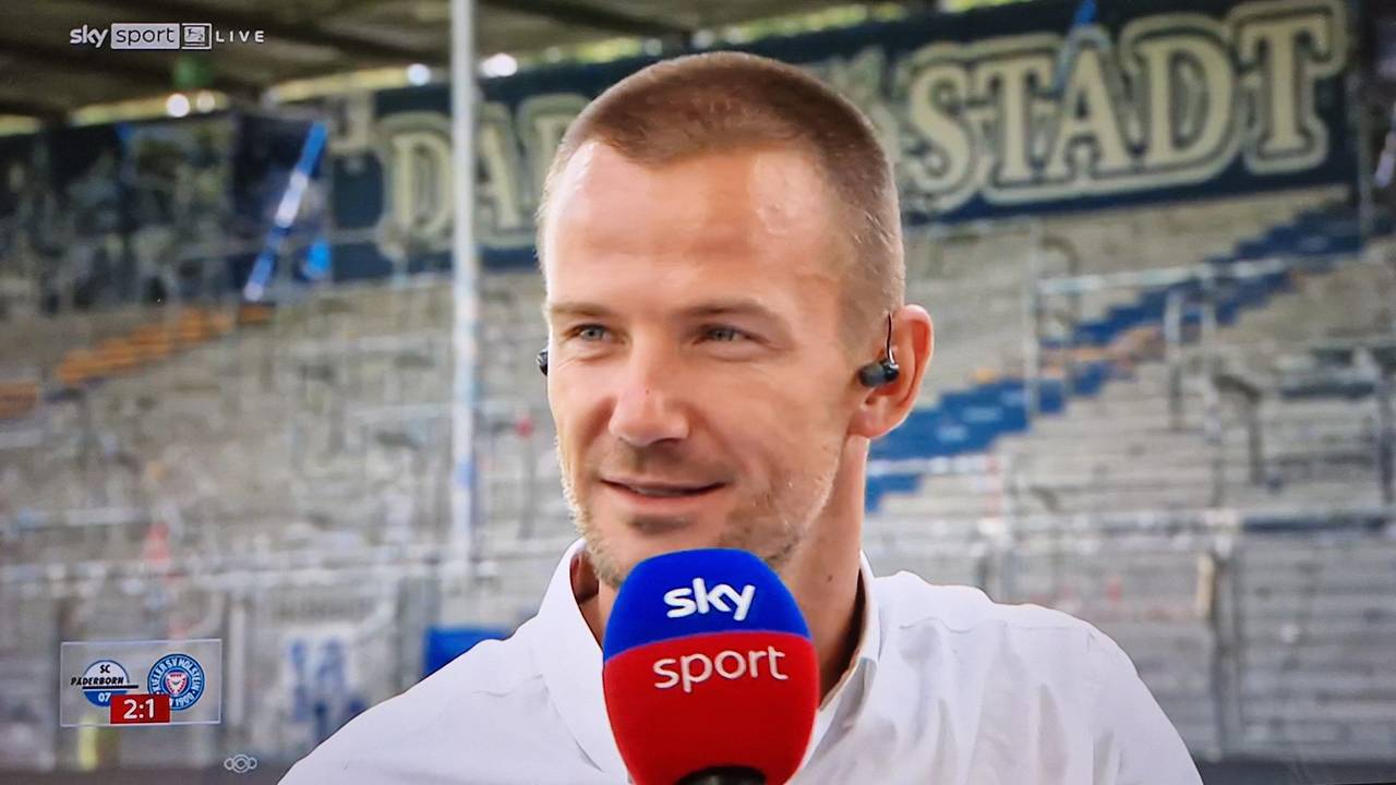 Manuel Riemann zu Gast bei Sky in der Live-Übertragung zur 2. Bundesliga.