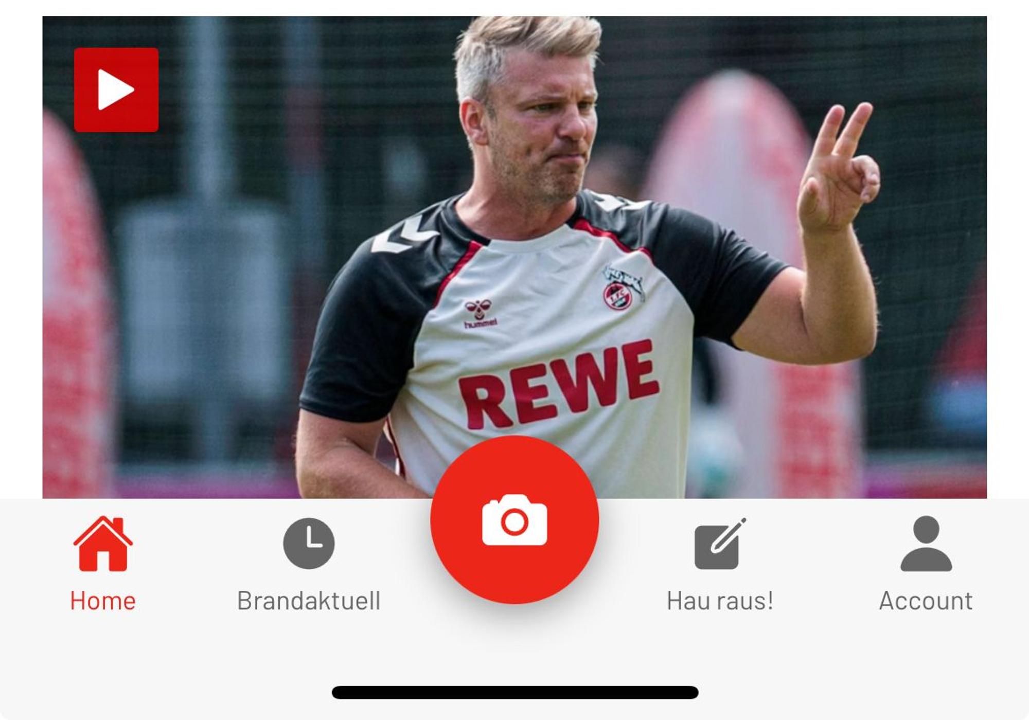 Die Upload-Funktion in der neuen EXPRESS-App.