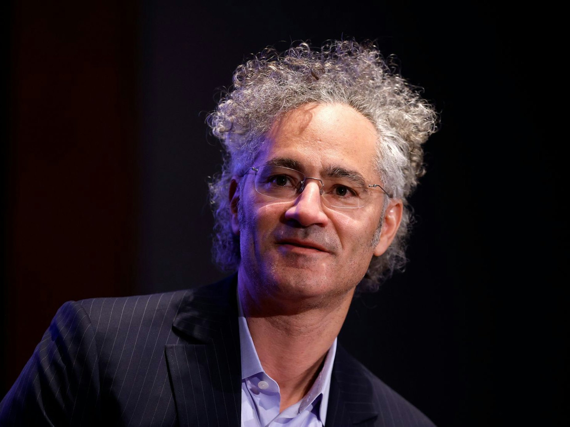 Sein Unternehmen scheint auf einem unaufhaltsamen Weg nach oben zu sein: Alex Karp, CEO von Palantir. (Bild: Getty Images / Kevin Dietsch)