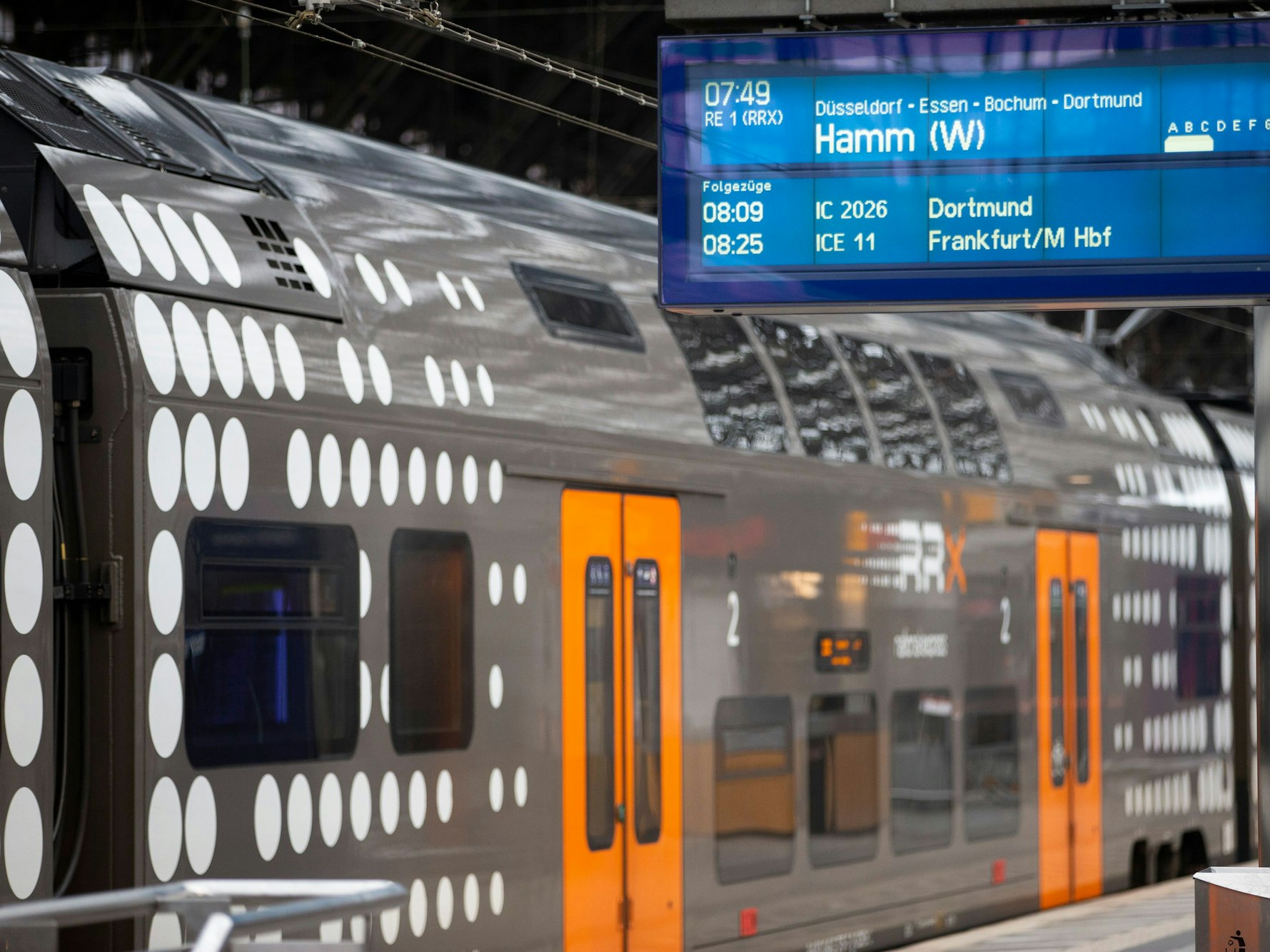 Die Bundespolizei ermittelt wegen sexueller Belästigung ein einem Regionalexpress.