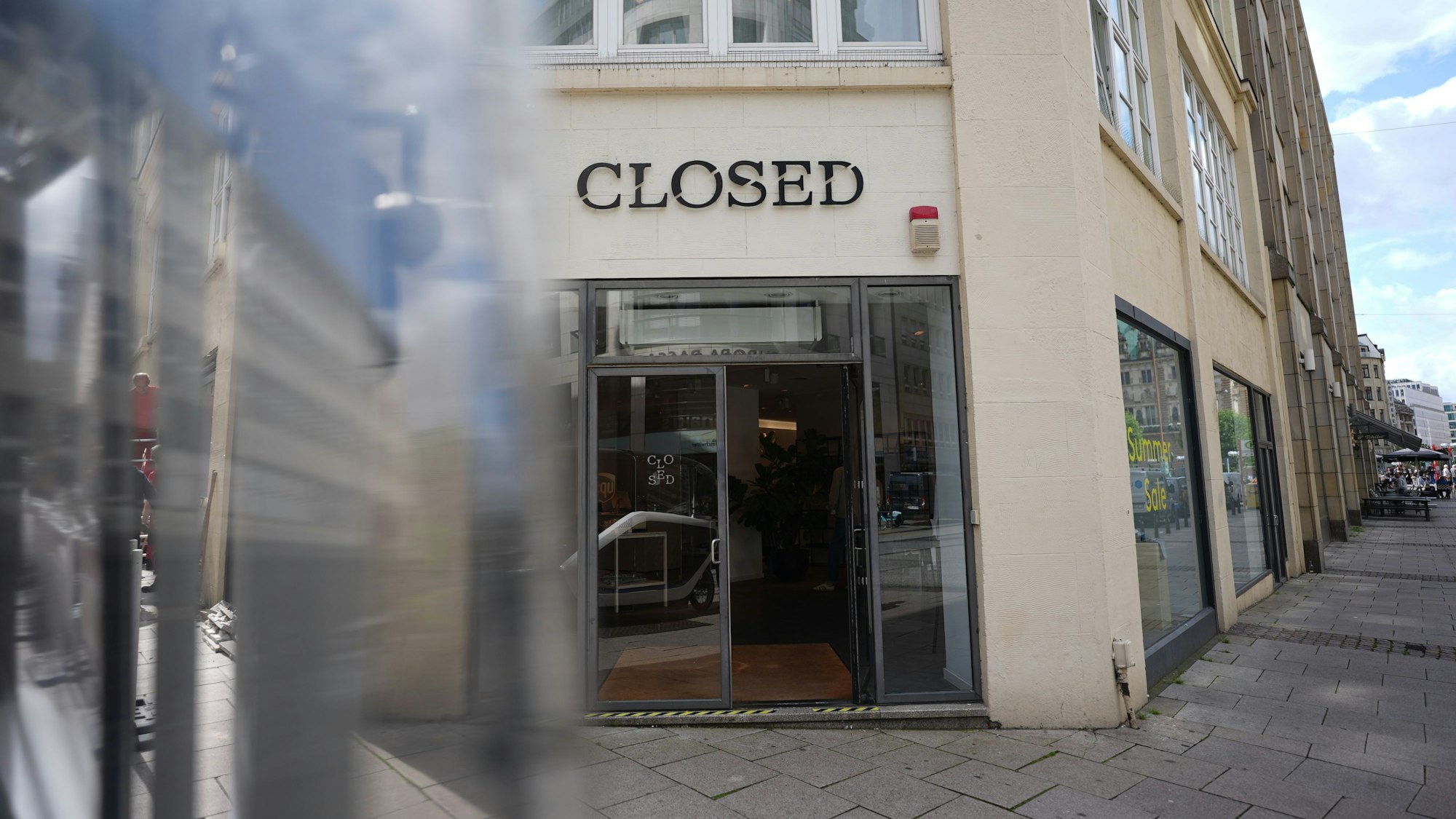 Eine Closed-Filiale in Hamburg