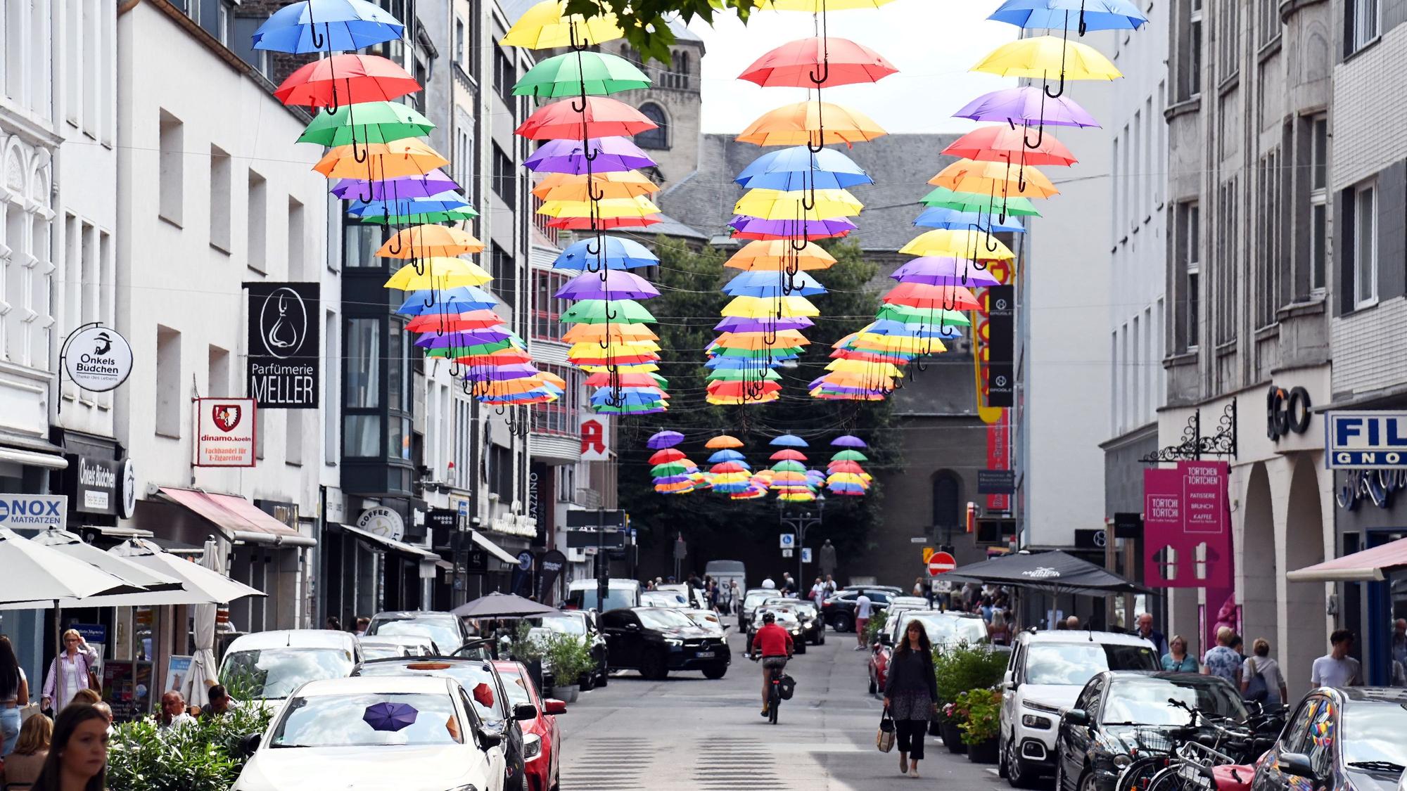 Die Apostelnstraße in Köln