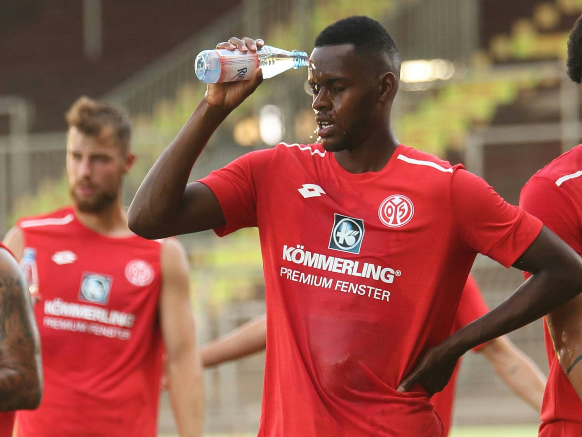 Sport Bilder des Tages EDIMILSON FERNANDES TRAINING MAINZ 05 MAINZ PUBLICATIONxNOTxINxUSA