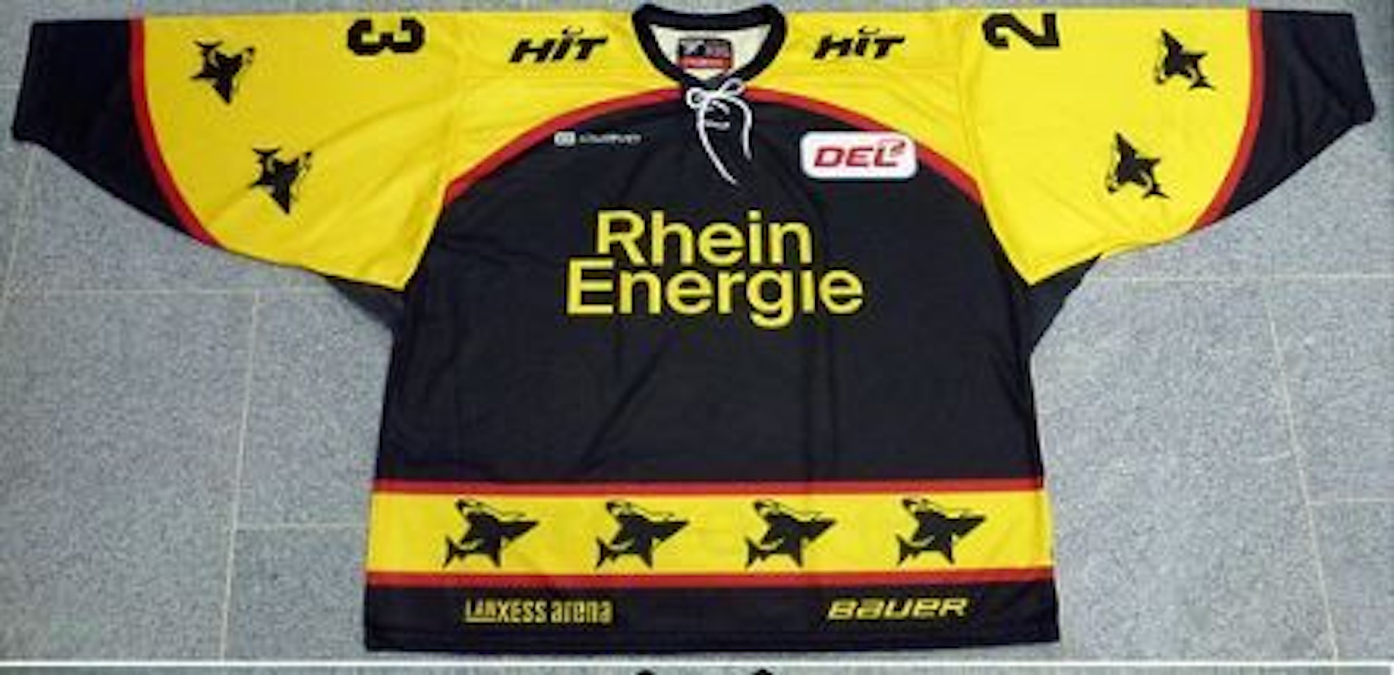 Jubiläumstrikot Kölner Haie 25 Jahre DEL-Meister
