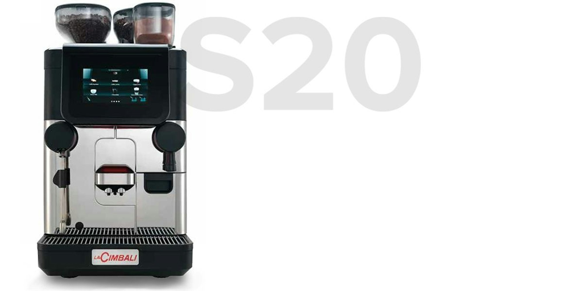 Eine Kaffeemaschine des Typs „La Cimbali S20“