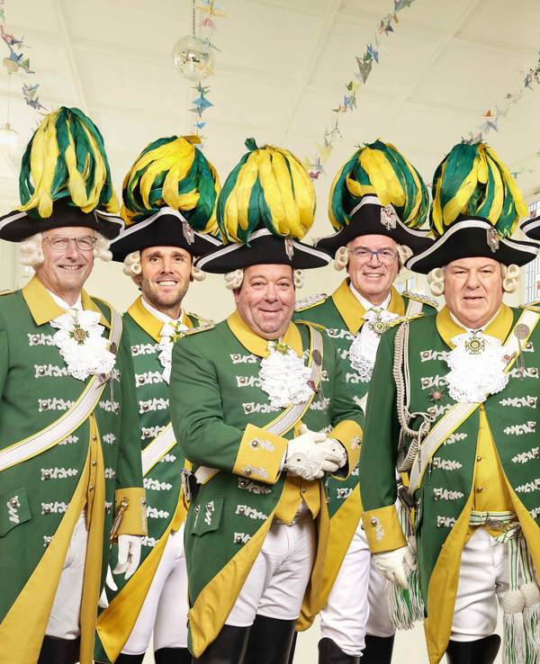 Der Senatsvorstand der EhrenGarde Köln.