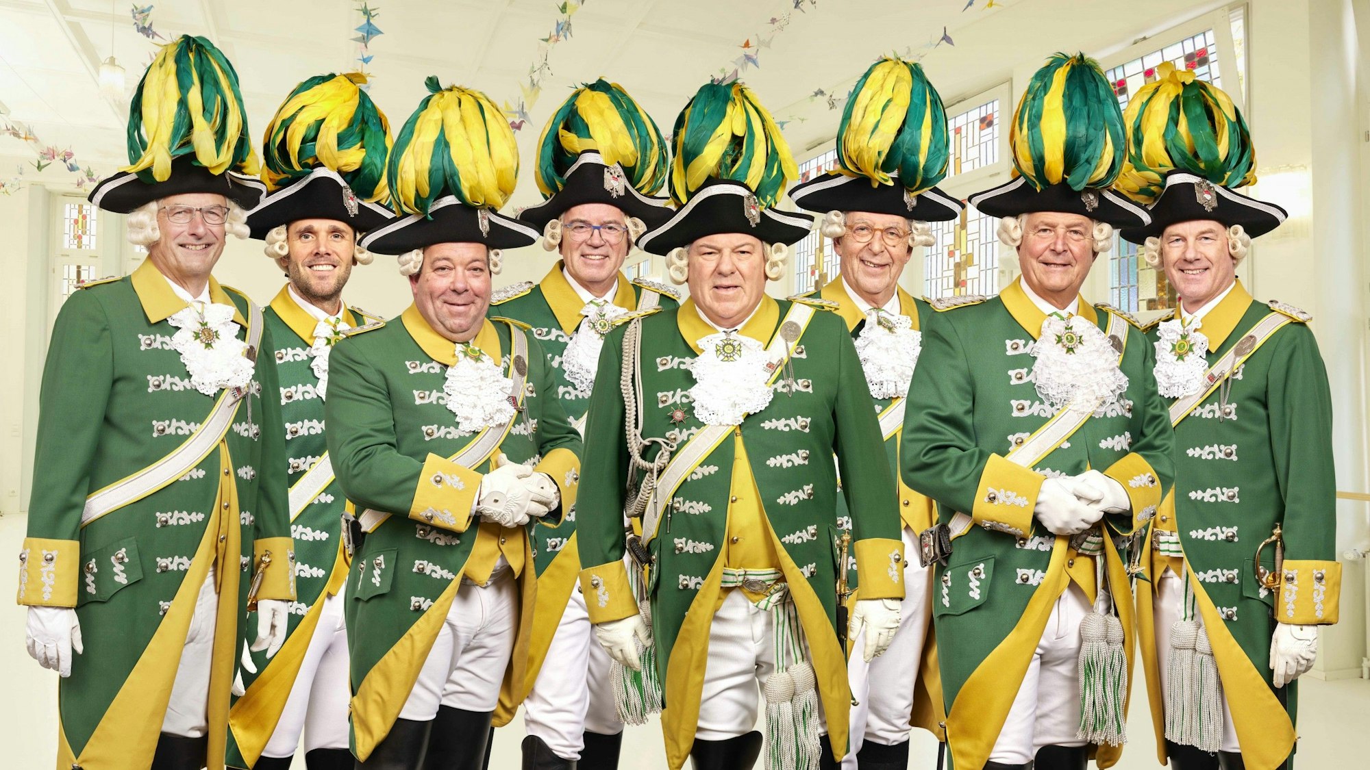 Der Senatsvorstand der EhrenGarde Köln.