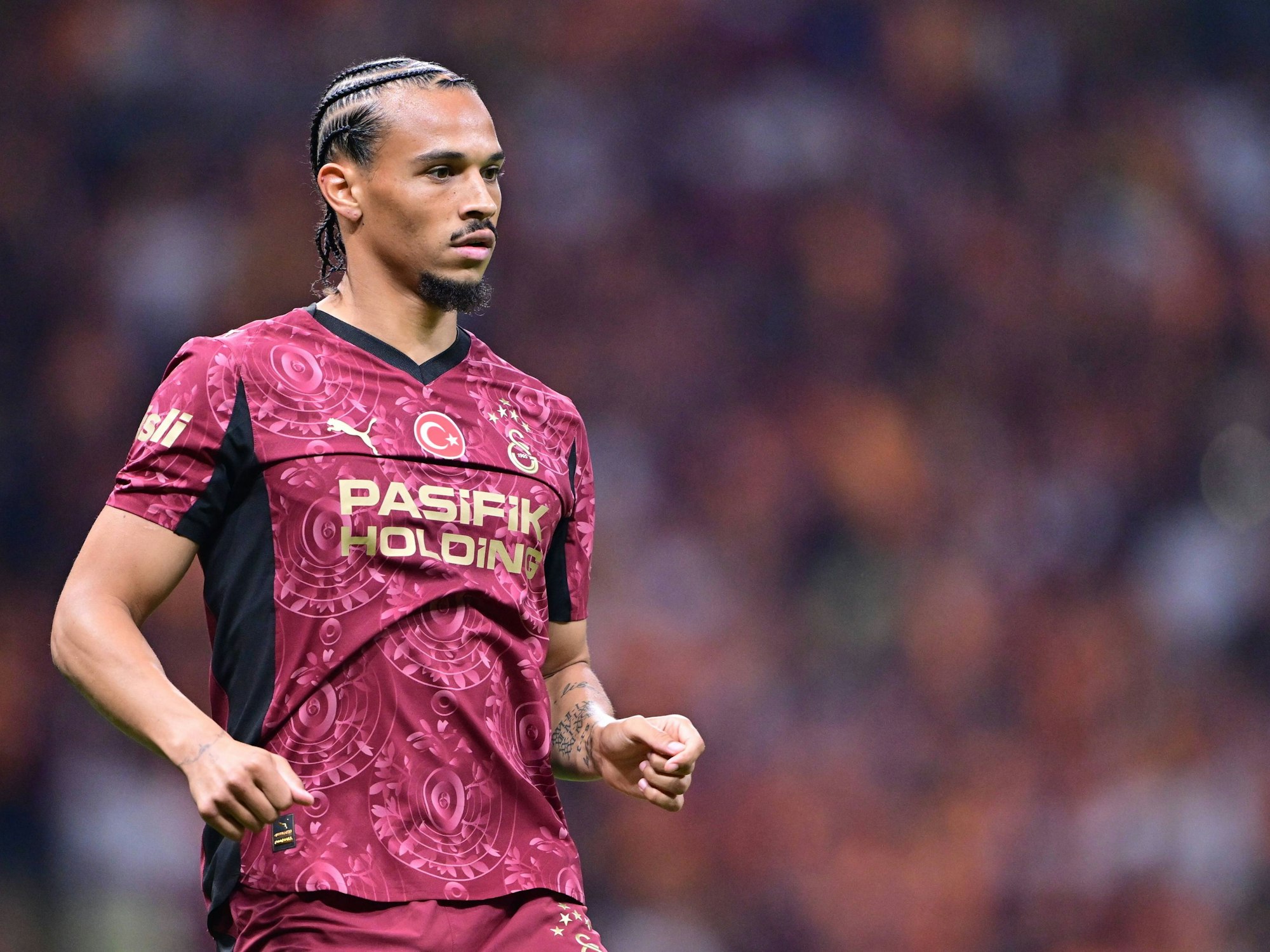 Leroy Sané in Aktion.