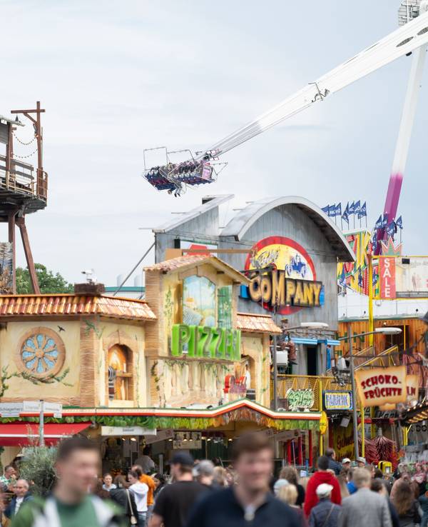 Cranger Kirmes zur Eröffnung 2025.