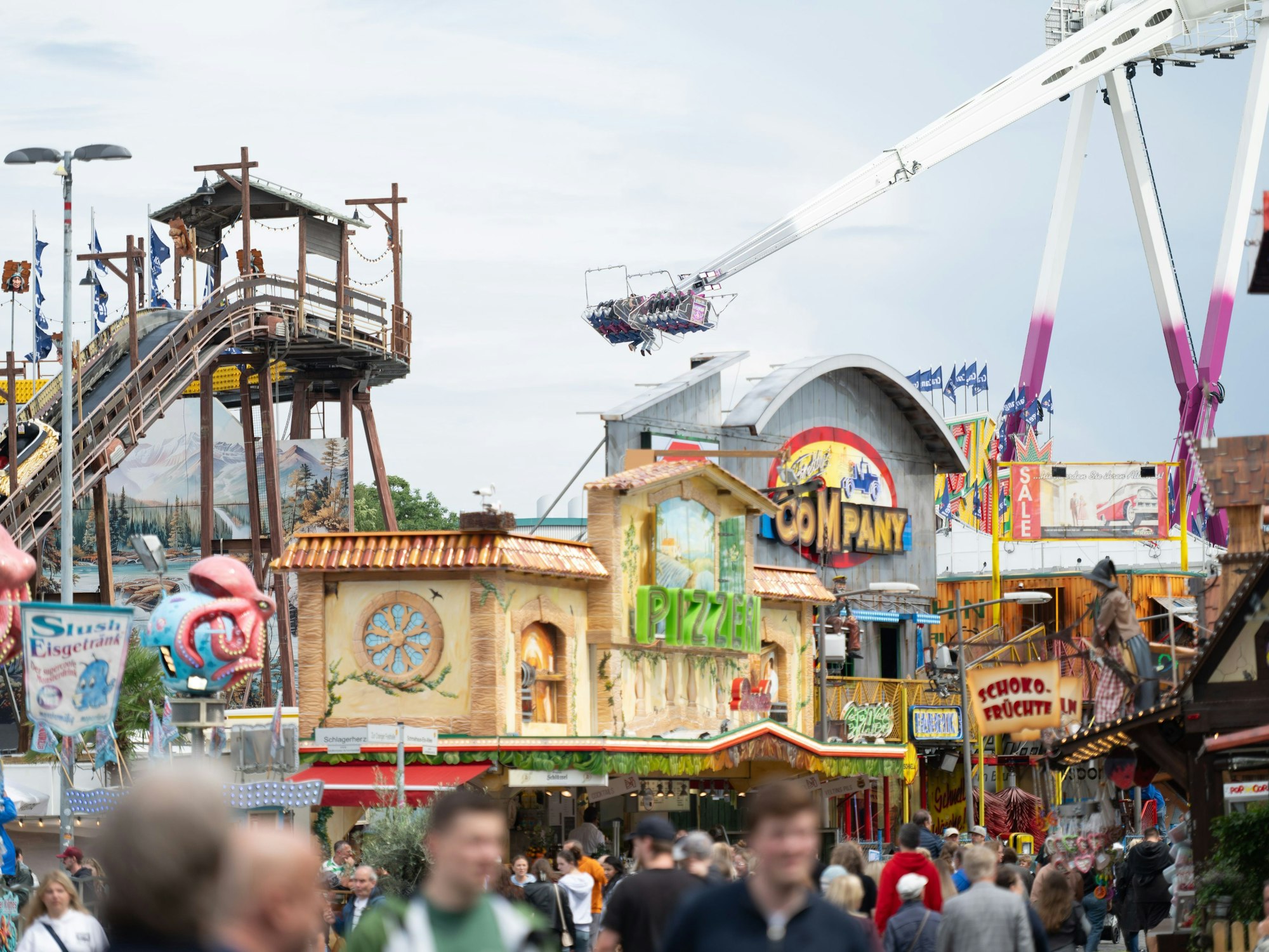 Cranger Kirmes zur Eröffnung 2025.