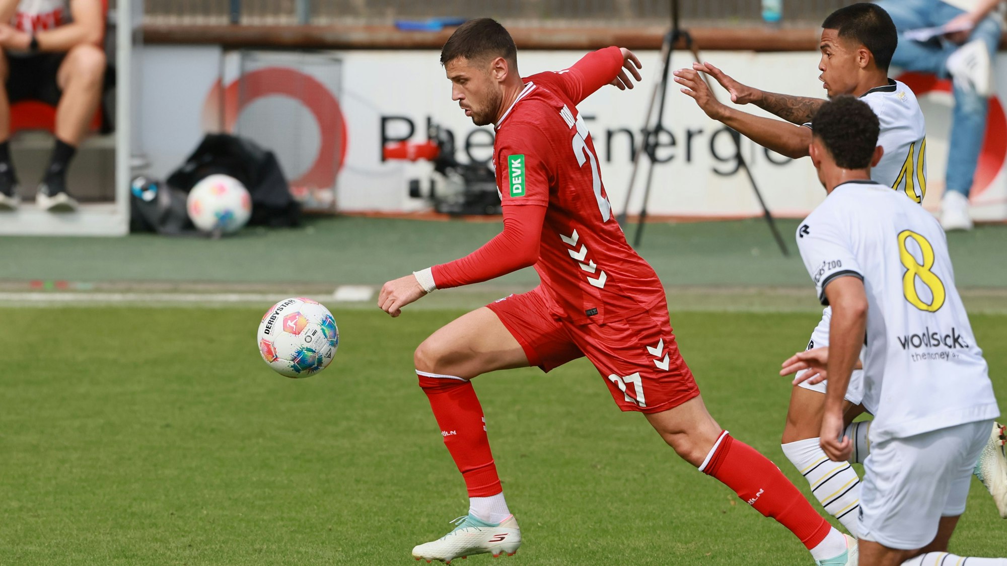 Imad Rondic beim FC-Testspiel gegen Vitesse Arnheim.
