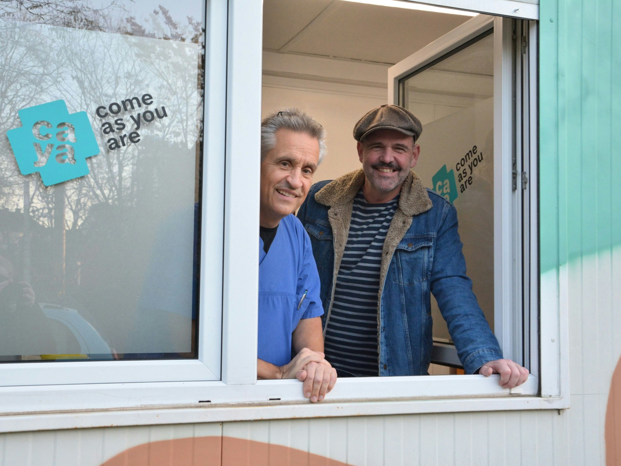 Mark Oette (l.) und Hein-Wilhelm Esser.