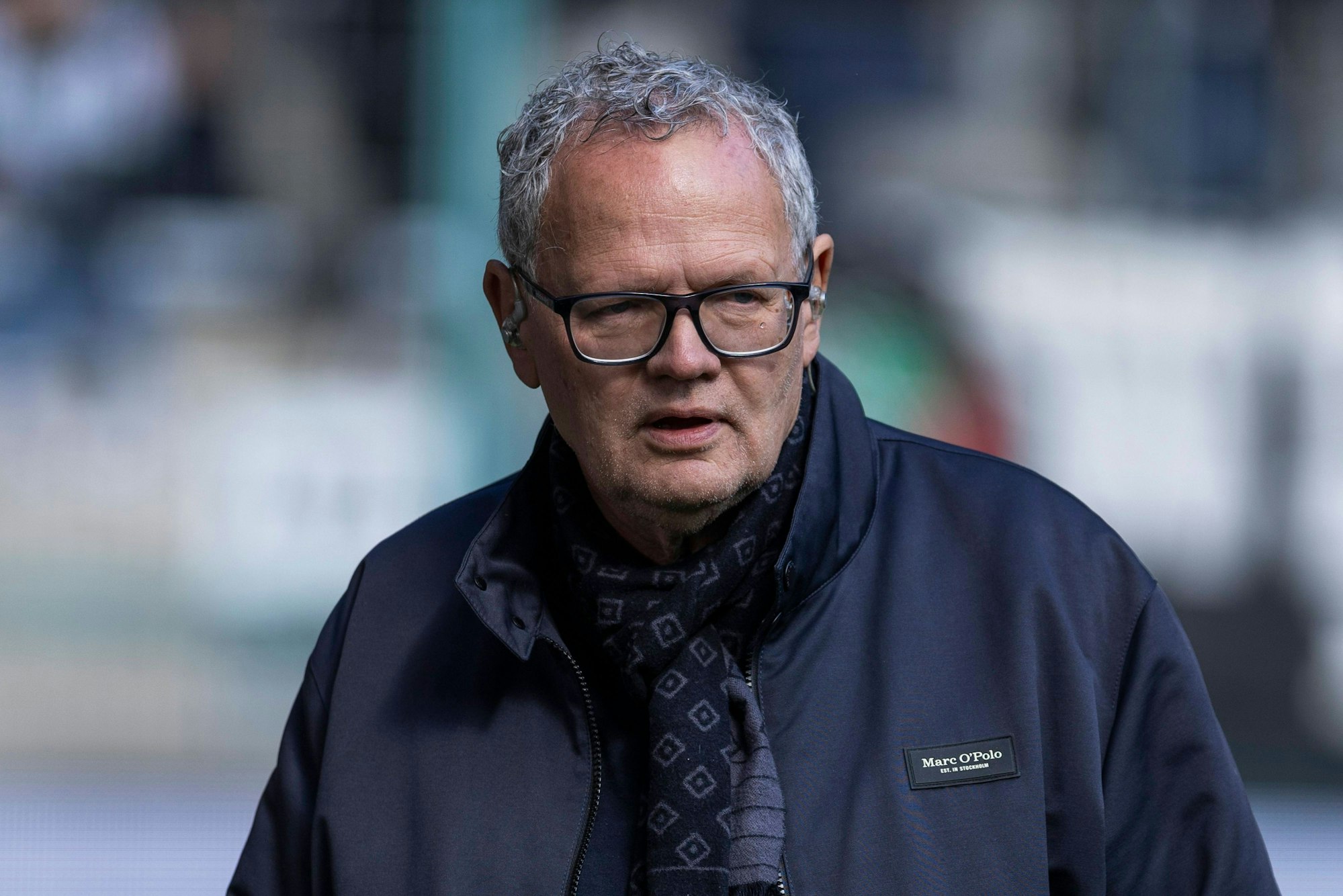 Ulli Potofski beim Spiel in Mönchengladbach