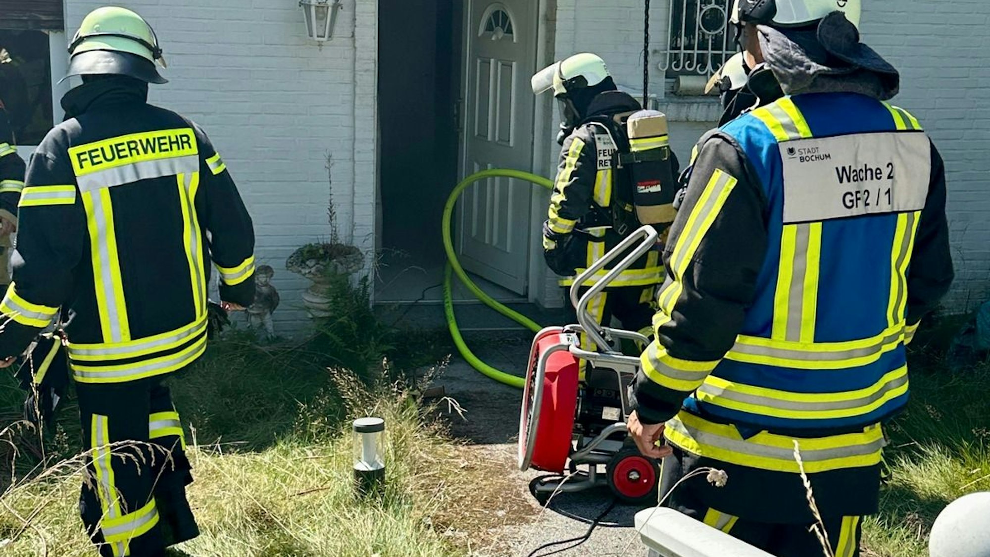 Feuerwehreinsatz in Bochum