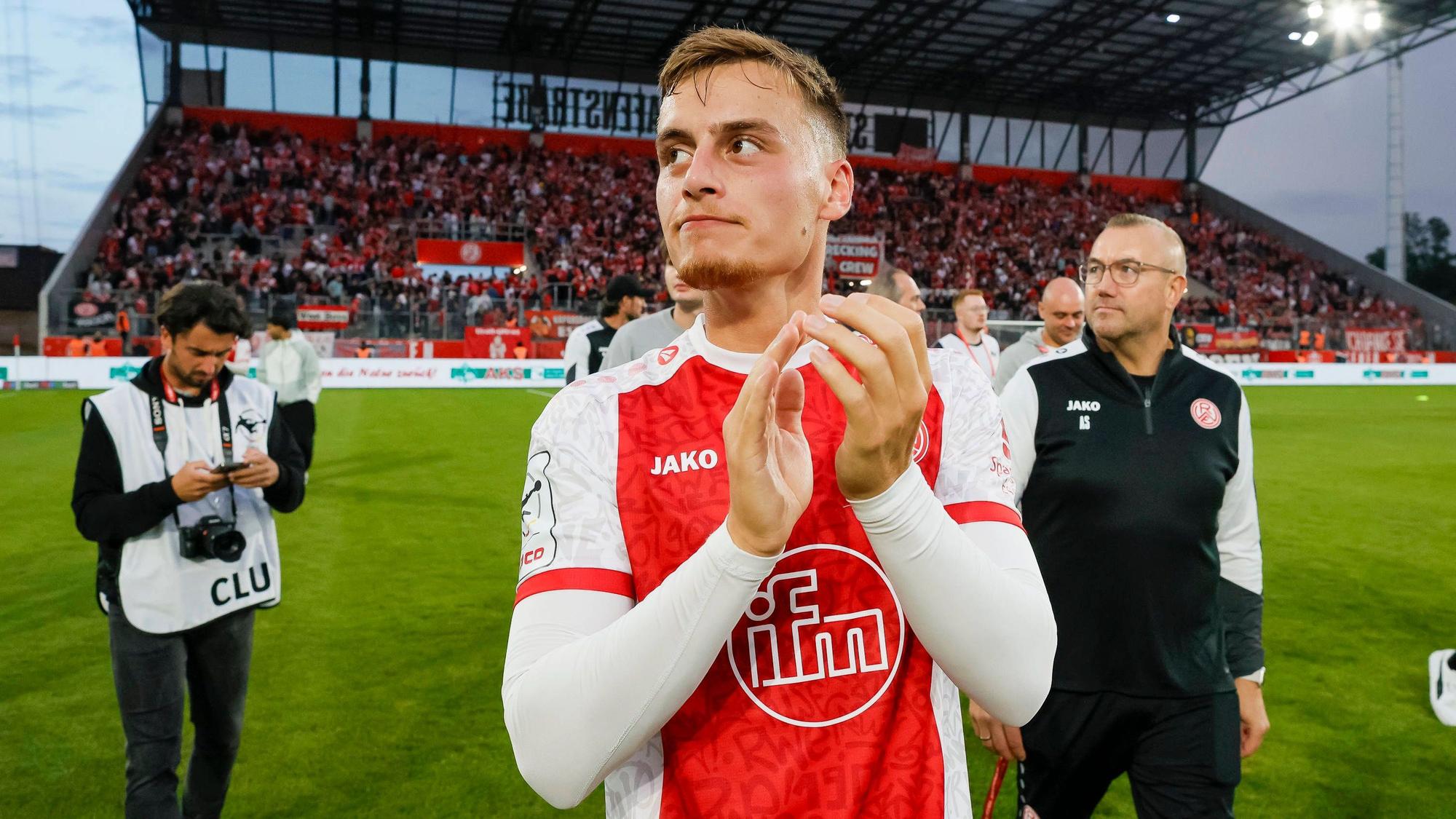 Marvin Obuz nach dem Saisonauftakt mit Rot-Weiss Essen gegen 1860 München (1:1).