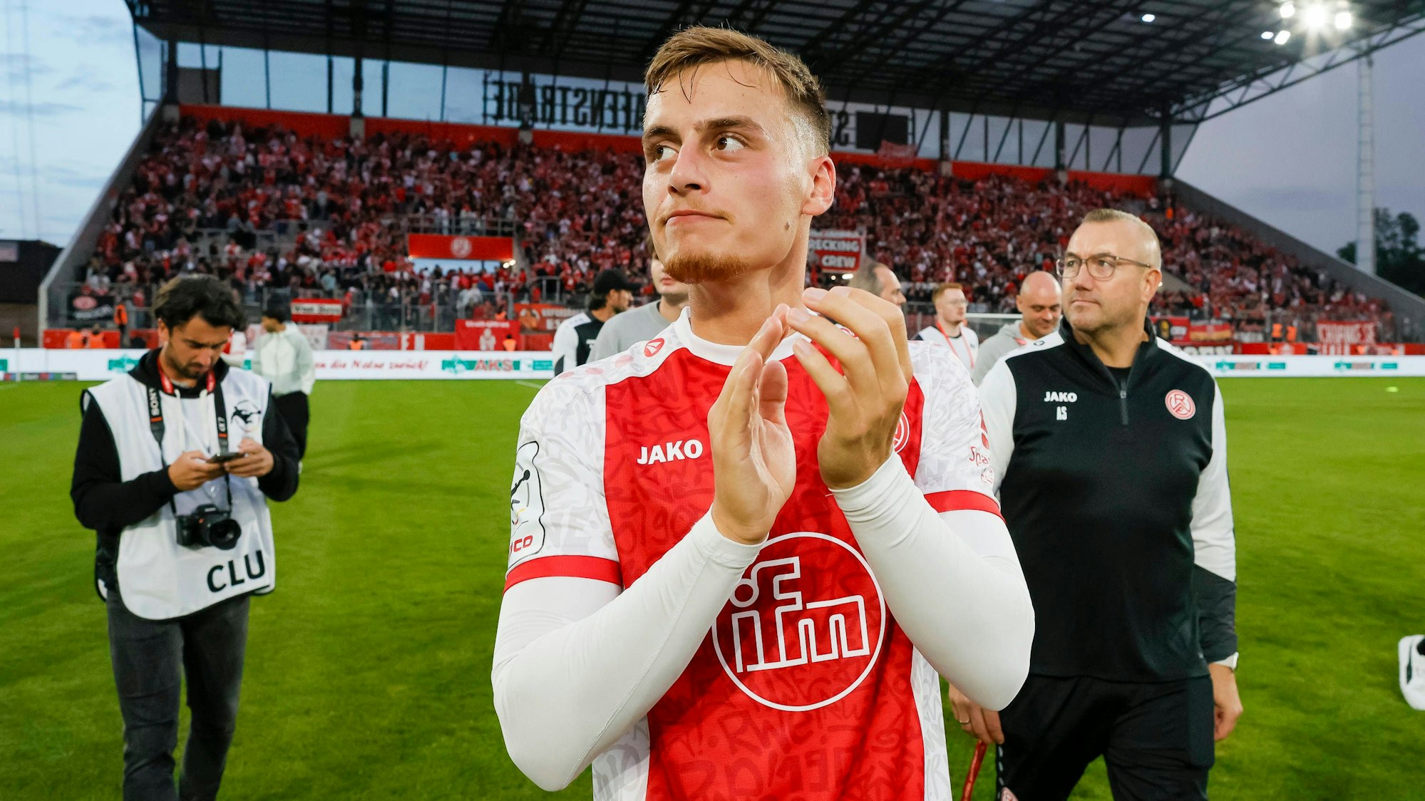 Marvin Obuz nach dem Saisonauftakt mit Rot-Weiss Essen gegen 1860 München (1:1).