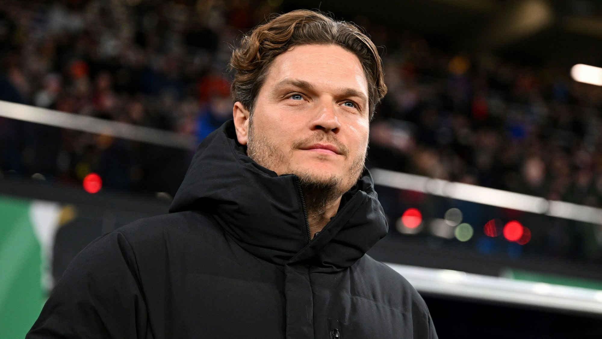 Trainer Edin Terzić kommt ins Stadion.