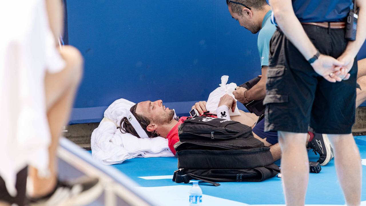 Arthur Rinderknech kollabierte während eines Tennis-Matches in Cincinatti und wurde umgehend behandelt.