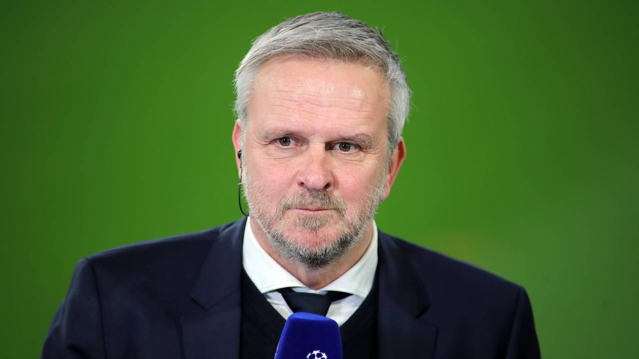 Hamann beim Champions-League-Viertelfinale 2024/25 Bayern München gegen Inter Mailand.