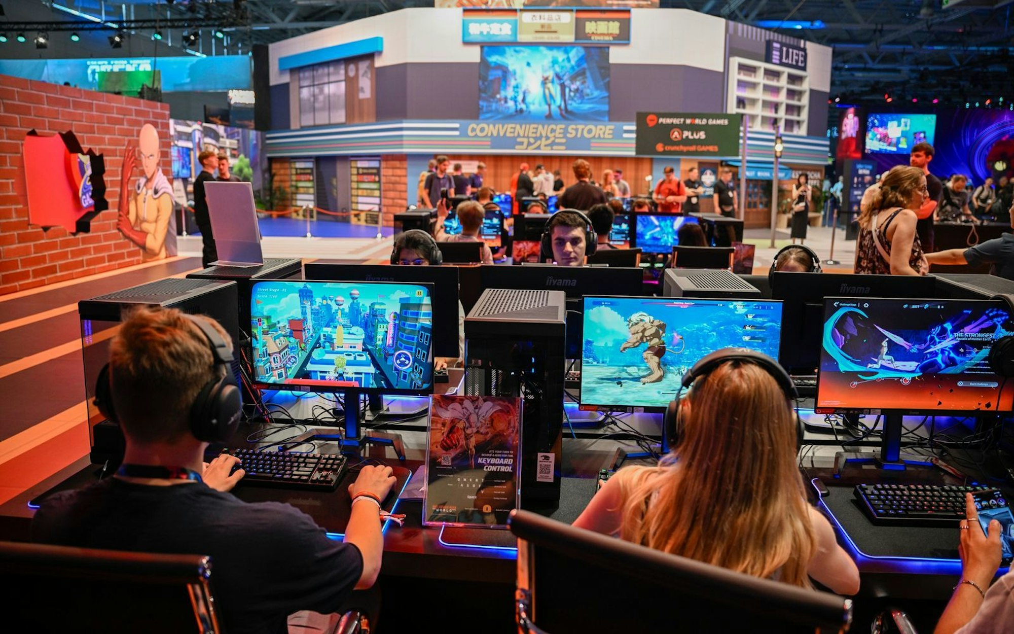 Am 21. August 2024 öffnet die gamescom in Köln wieder ihre Hallen für ein breites Publikum. (Bild: 2023 Getty Images/Sascha Schuermann)