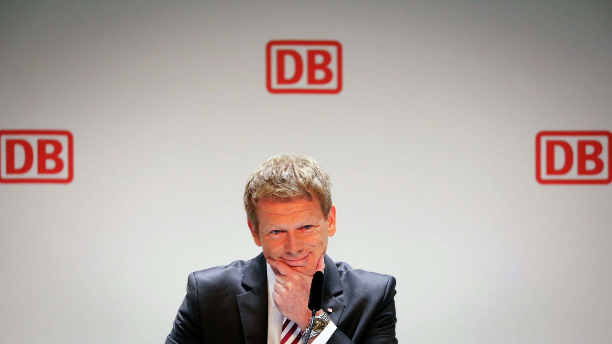 Bahn-Chef Richard Lutz (hier 2017) muss vorzeitig gehen.