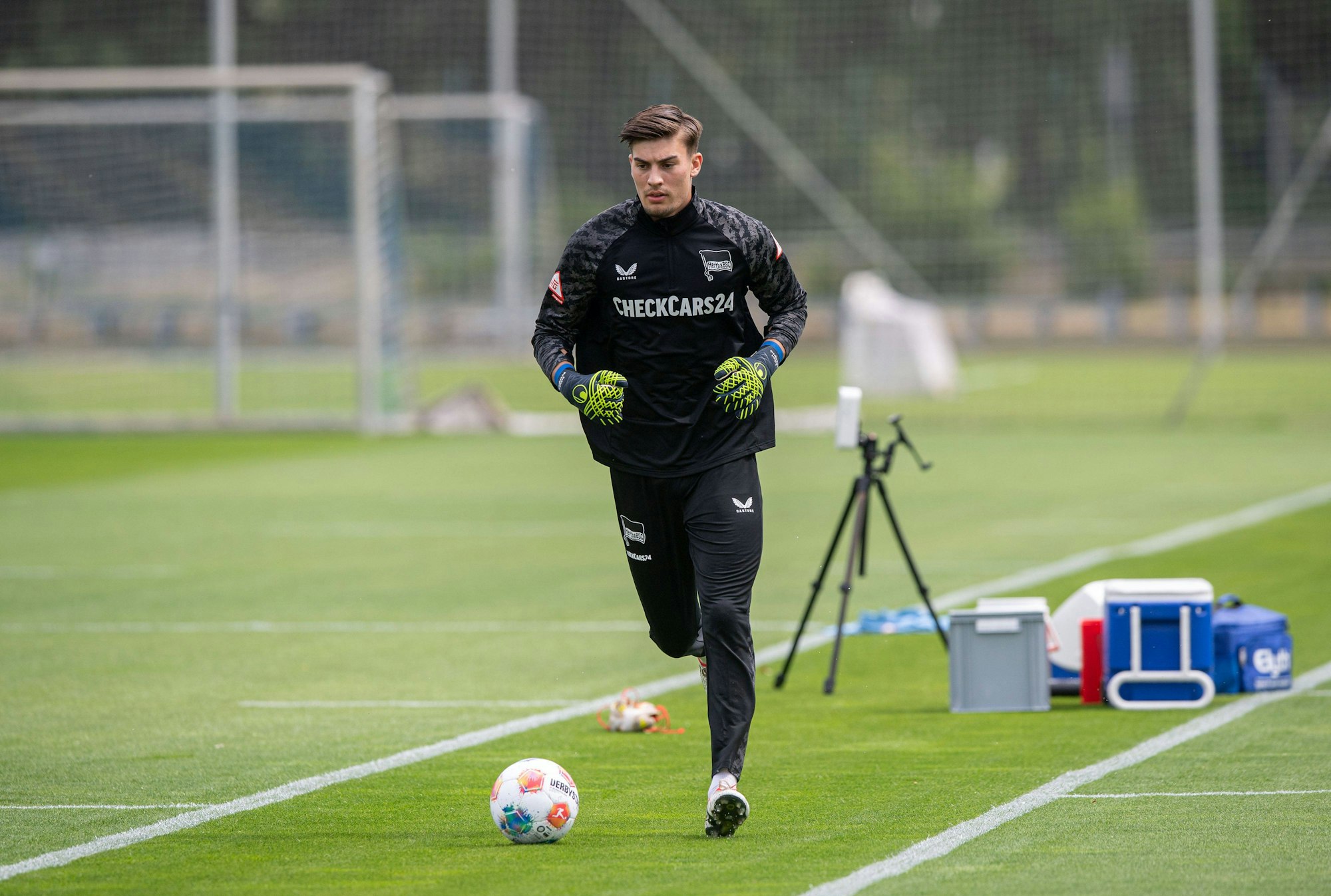 Kwasigroch zuletzt beim Trainingsauftakt seines ehemaligen Arbeitgebers Hertha BSC.