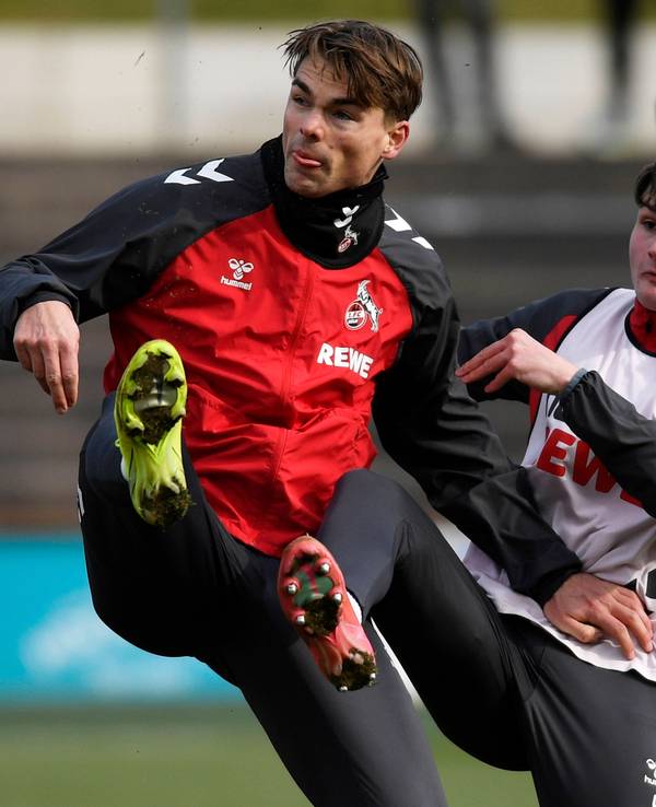 Jaka Potocnik im Training beim 1. FC Köln.