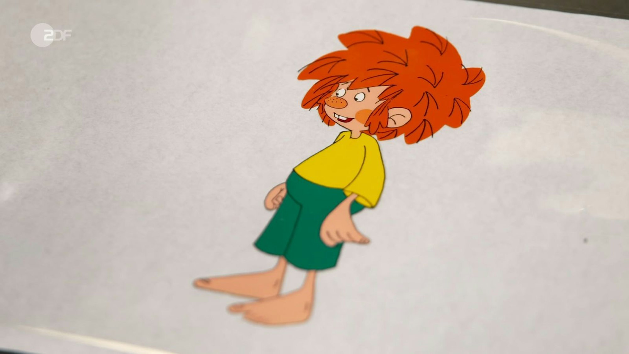 „Pumucklchen!“, frohlockte auch Horst Lichter, als er die bekannte TV-Serienfigur erkannte. (Bild: ZDF)