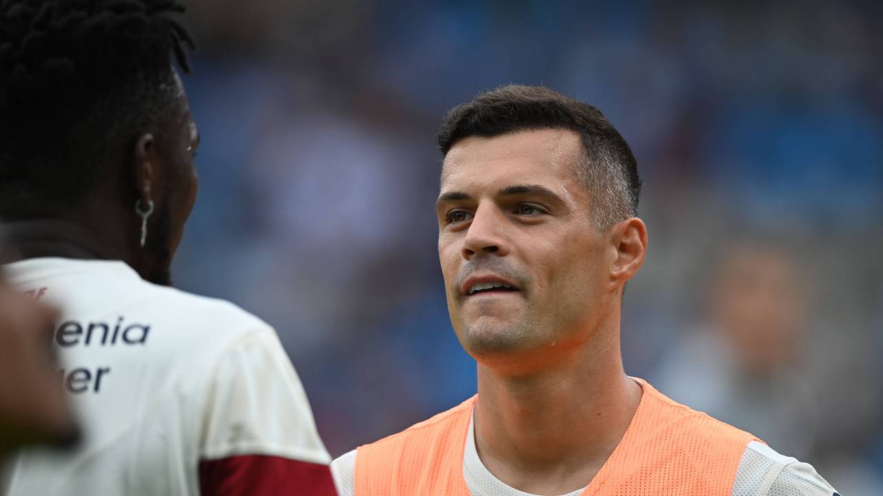 Granit Xhaka, hier in der Saisonvorbereitung bei Bayer Leverkusen.