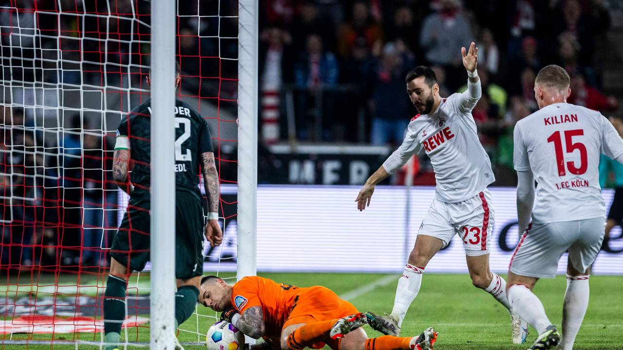Michael Zetterer im Einsatz beim Spiel in Köln.