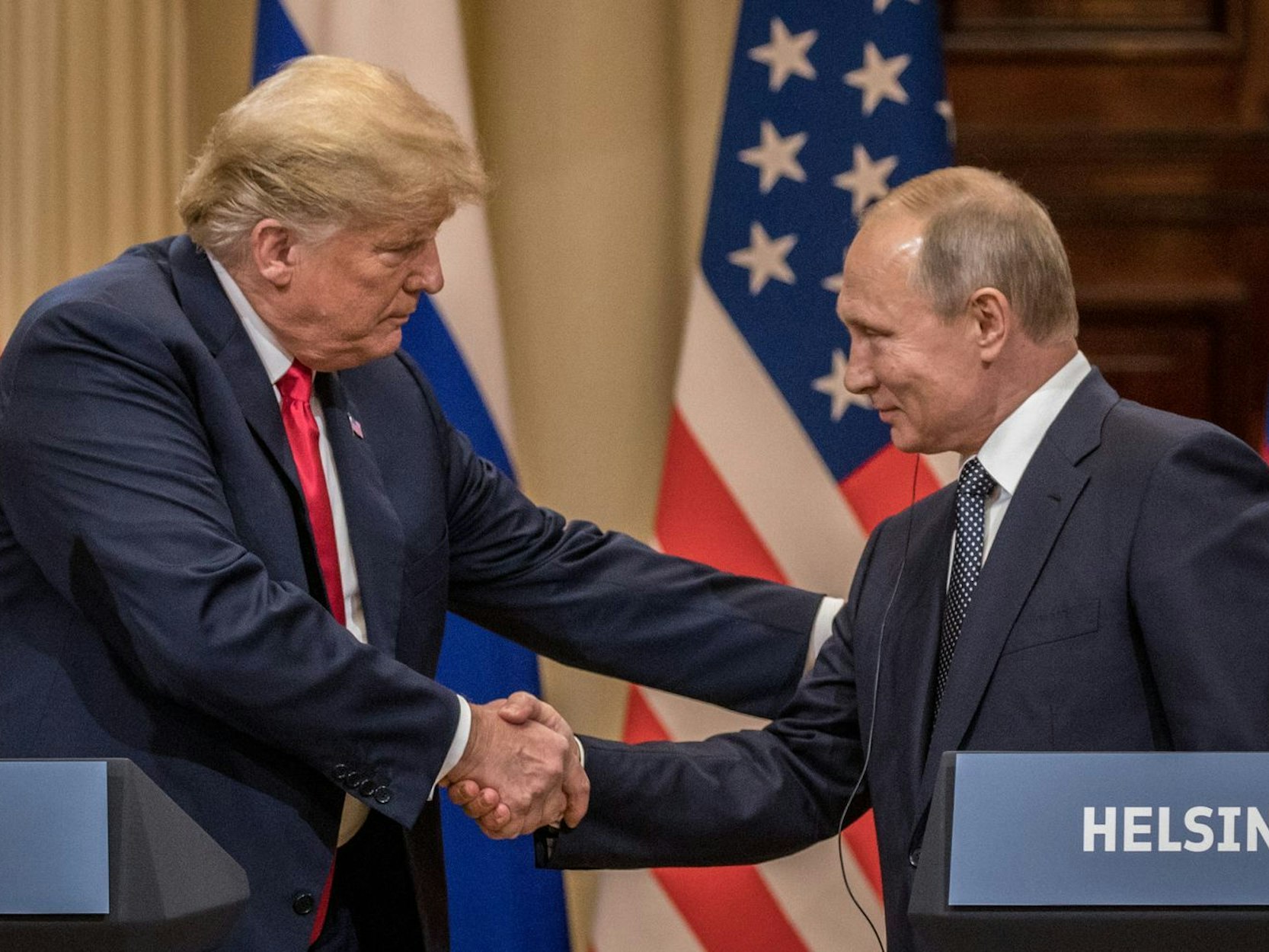 Das Erste ändert am 15. und 16. August sein TV-Programm und berichtet aktuell vom Treffen des US-Präsidenten Donald Trump mit dem russischen Staatschef Wladimir Putin. (Bild: 2018 Getty Images/Chris McGrath)