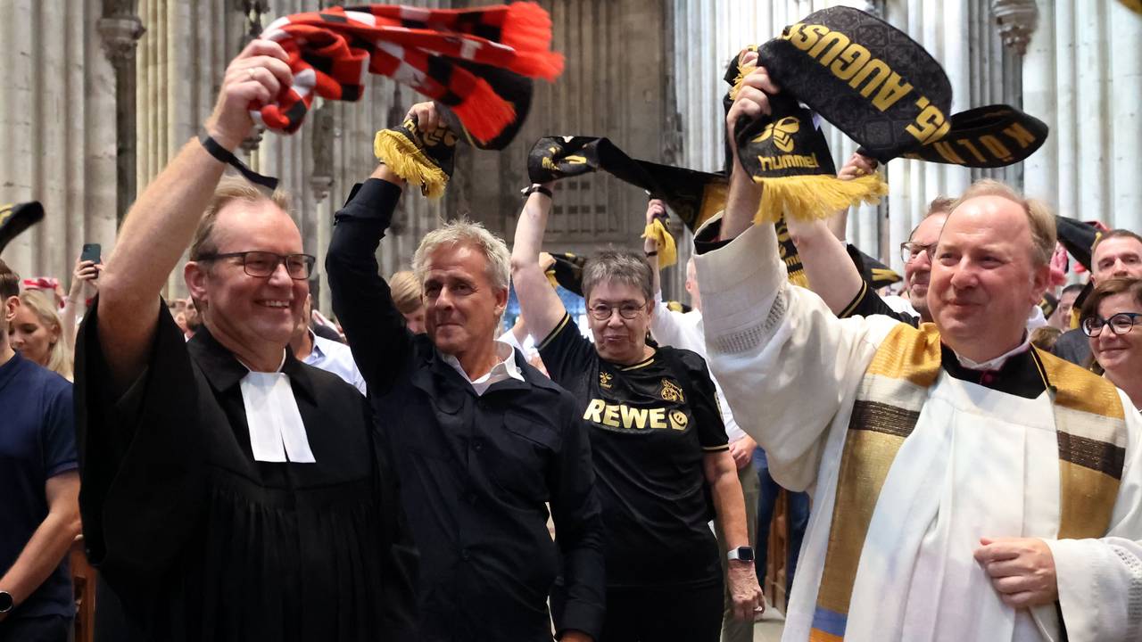 Fan-Andacht zum kölschen Doppeljubiläum: 77 Jahre 1. FC Köln & 777 Jahre Kölner Dom.