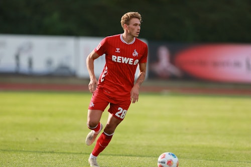 Sebastian Sebulonsen (1. FC Köln) in Aktion.
