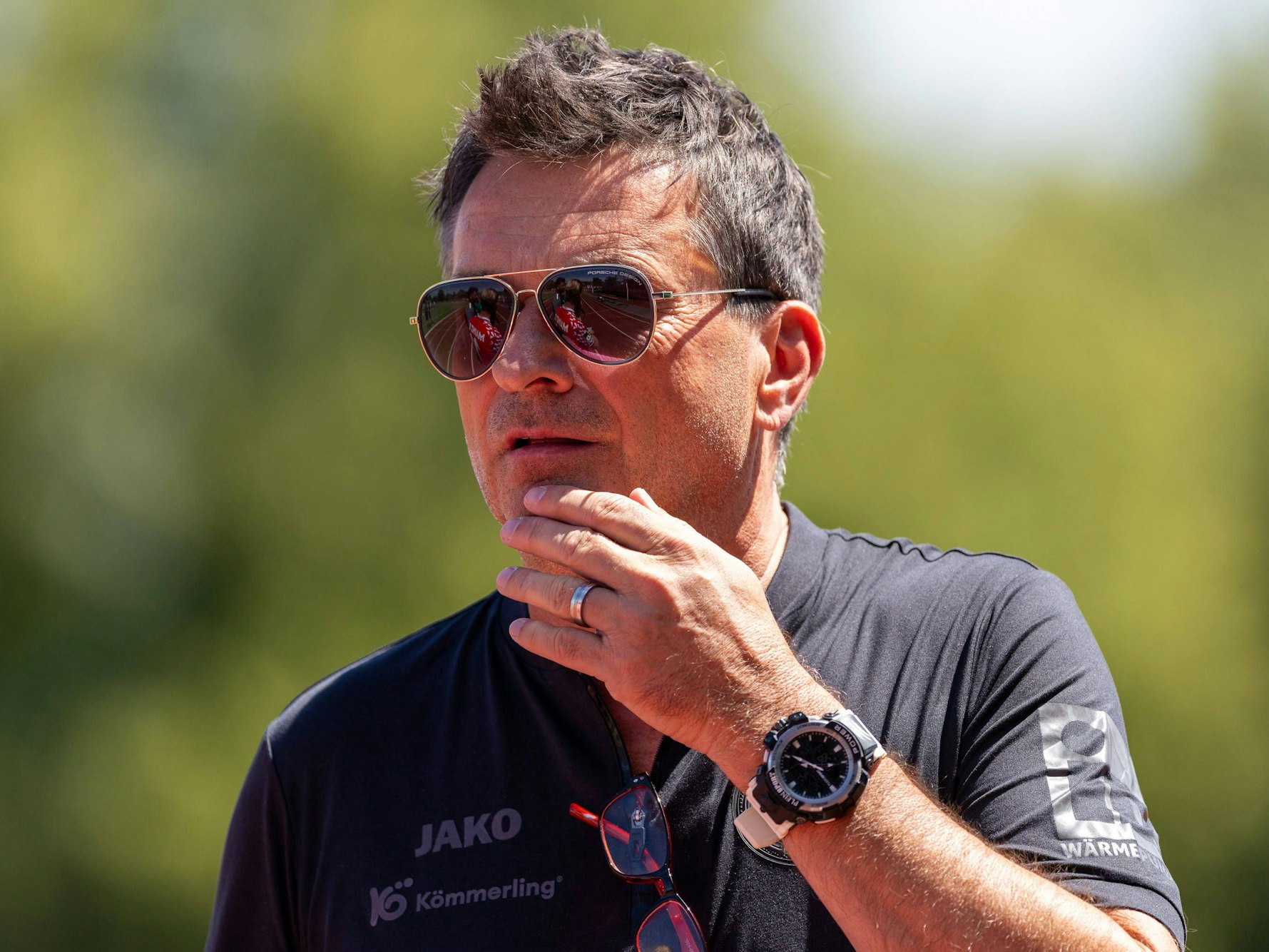 Christian Heidel in einem Testspiel von Mainz 05.