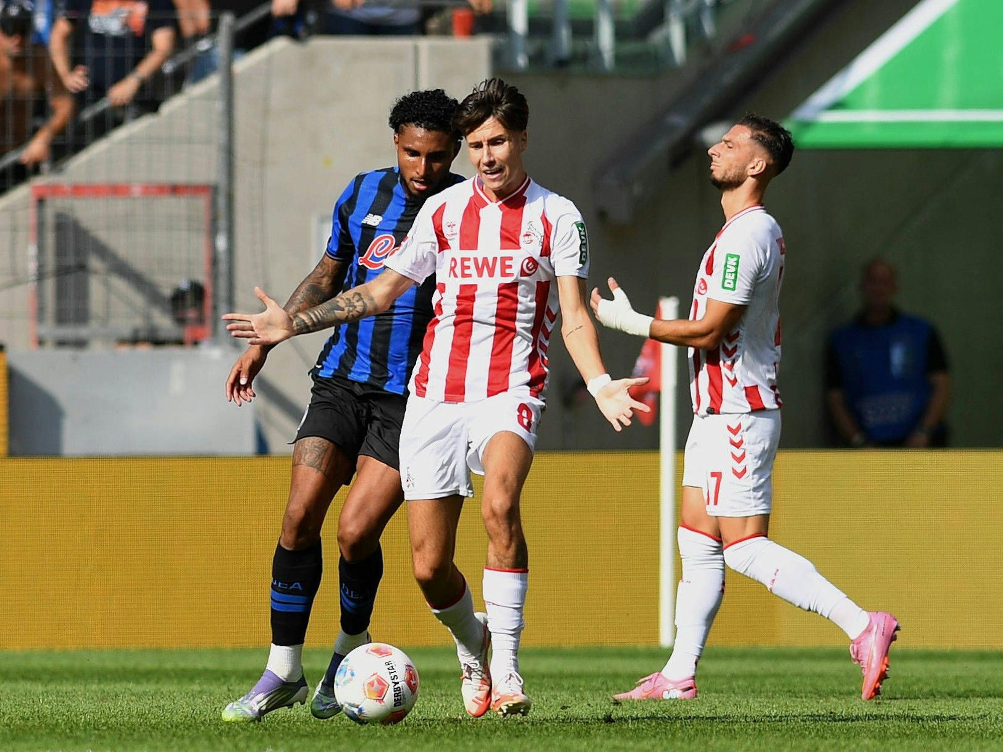 Denis Huseinbasic beim Testspiel gegen Atalanta Bergamo.